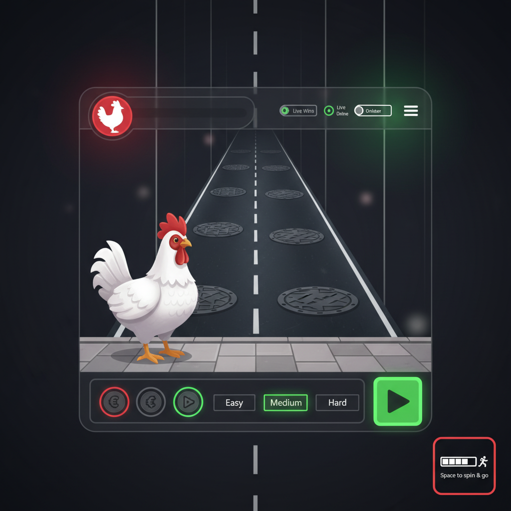 Controlli e interfaccia di Chicken Road 2