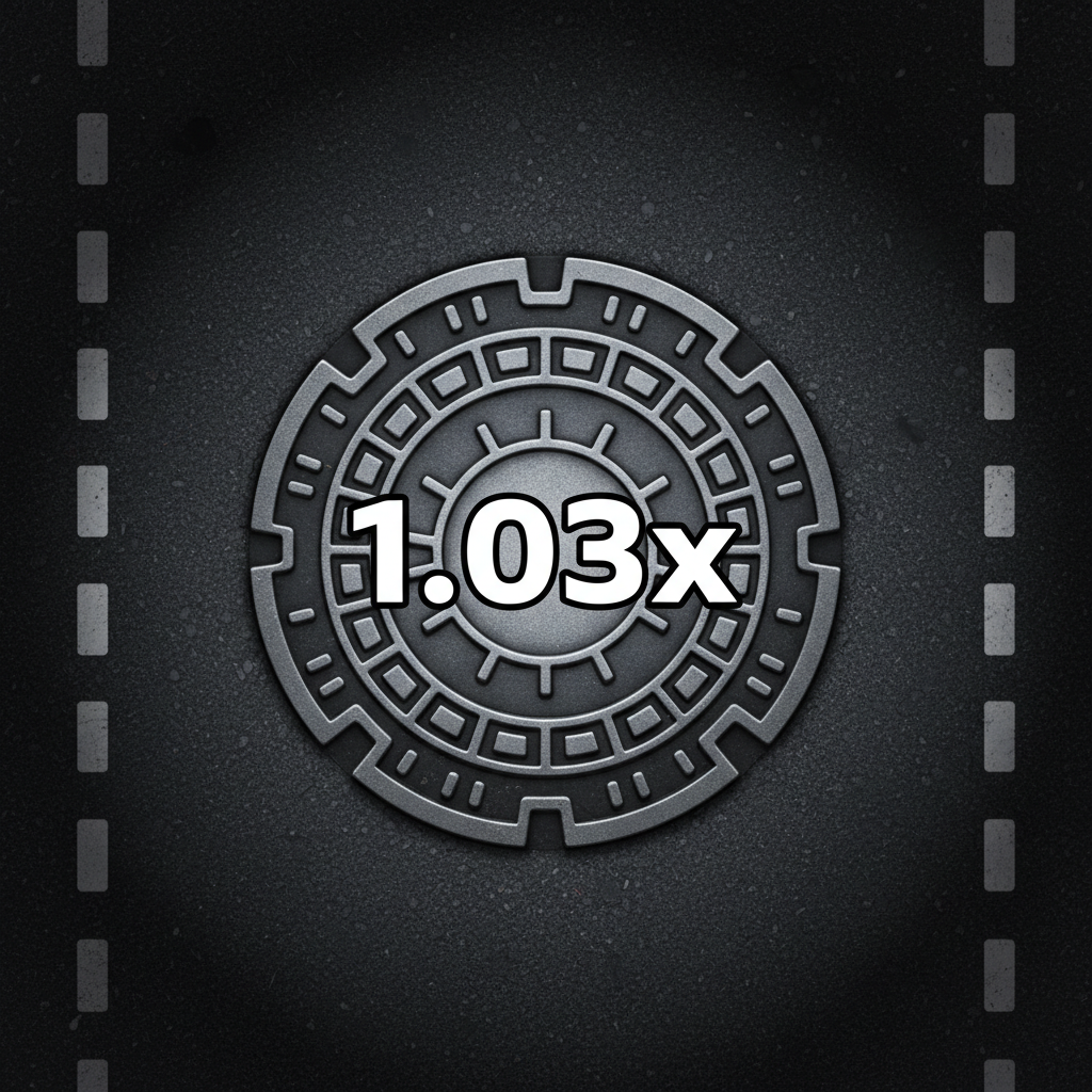 Corsia 2 in Chicken Road 2 — paga 1.03x