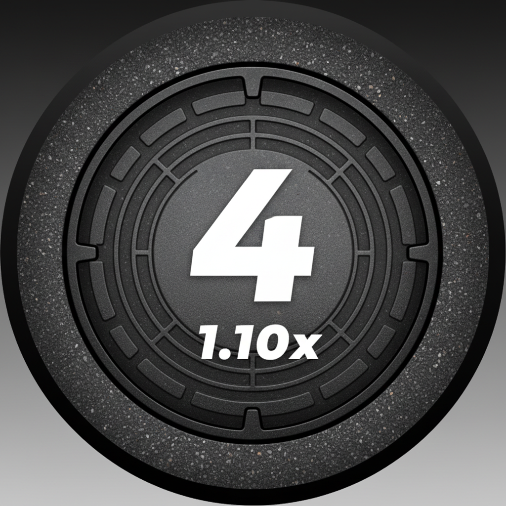 Corsia 4 in Chicken Road 2 — paga 1.10x