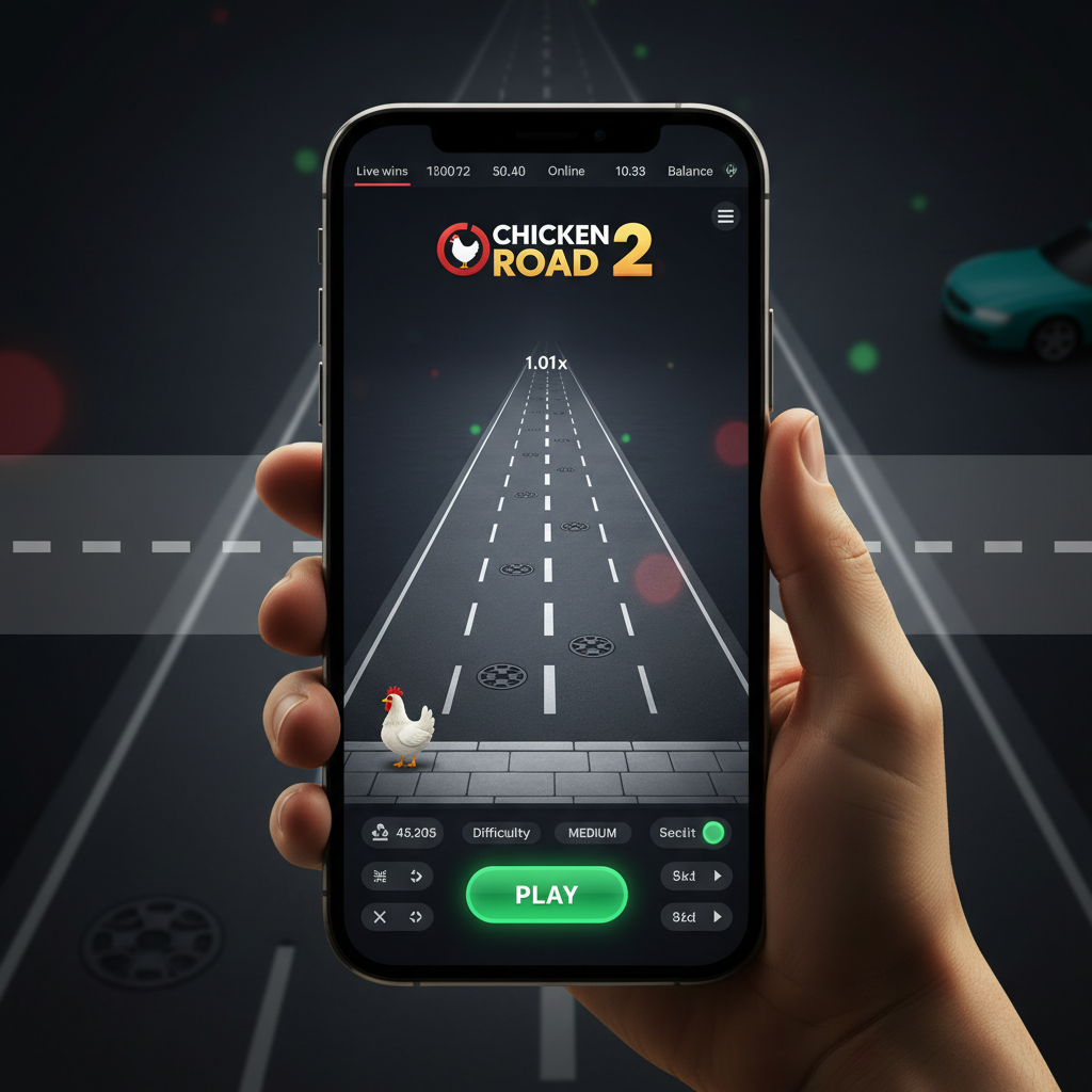 Chicken Road 2 su schermo smartphone - versione mobile per Italia